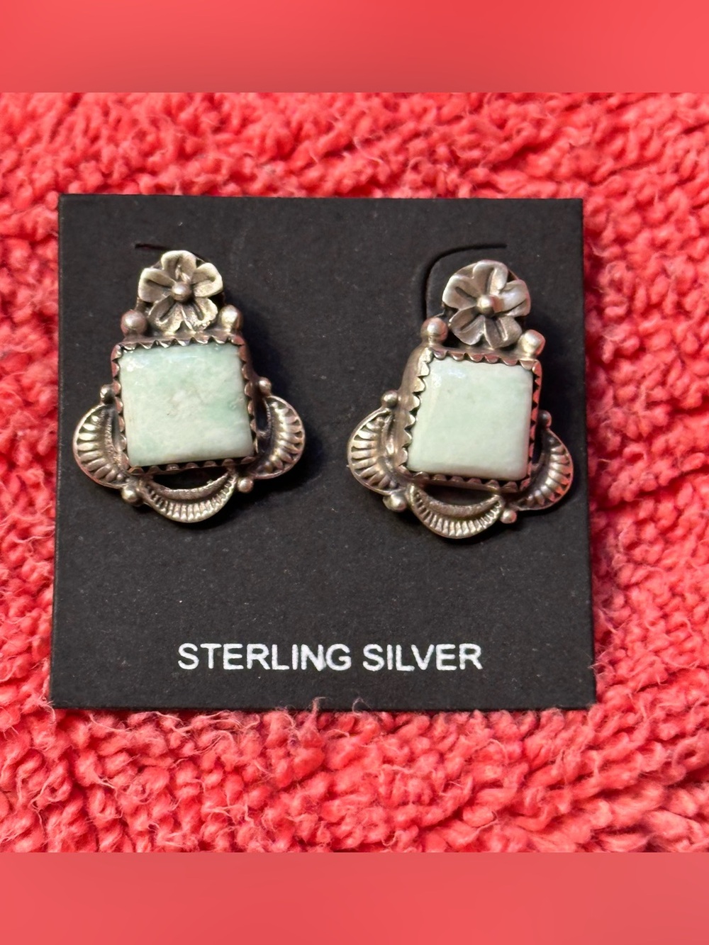 Sterling Silver Paloma Floral Stud Earrings